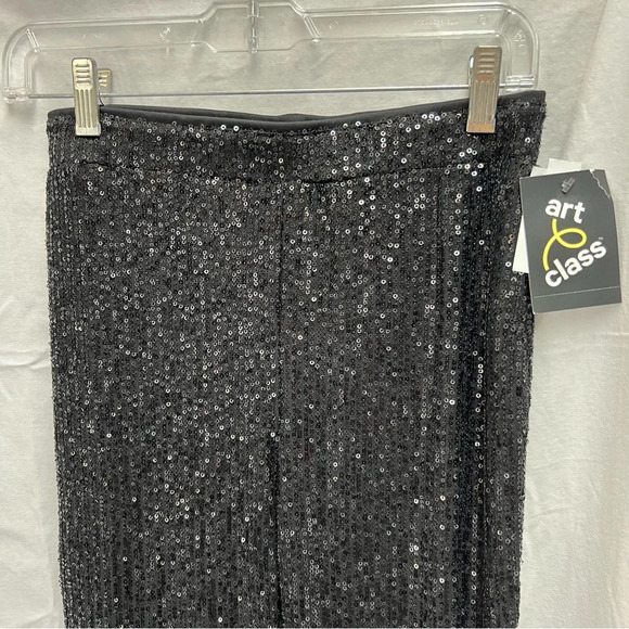 NWT Art Class black sequin pants. - Picture 3 of 9